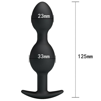 Pretty Love Heavy Balls Plug anale in silicone 3