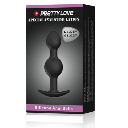 Pretty Love Heavy Balls Plug anale in silicone 2