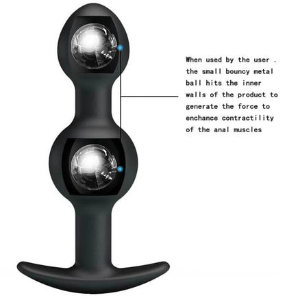 Pretty Love Heavy Balls Plug anale in silicone 2