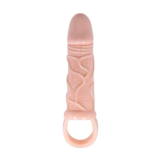Manicotto esteso per pene color carne