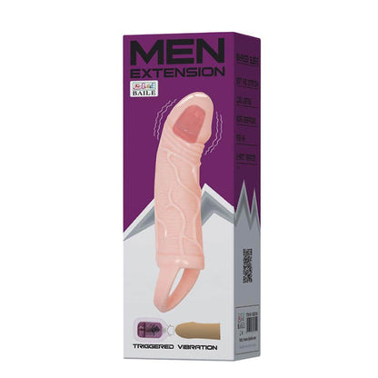 Manicotto esteso per pene color carne