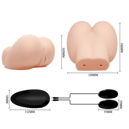Crazy Bull Vagina realistica e culo prosperoso anale