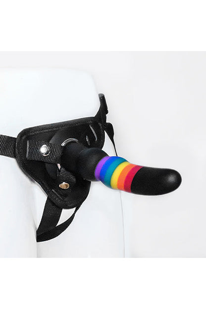 DILDO SOLIDO ESSENTIALS STRAP ON
