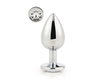 Tappo grande in argento scintillante