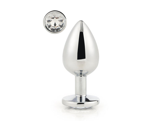 Tappo grande in argento scintillante